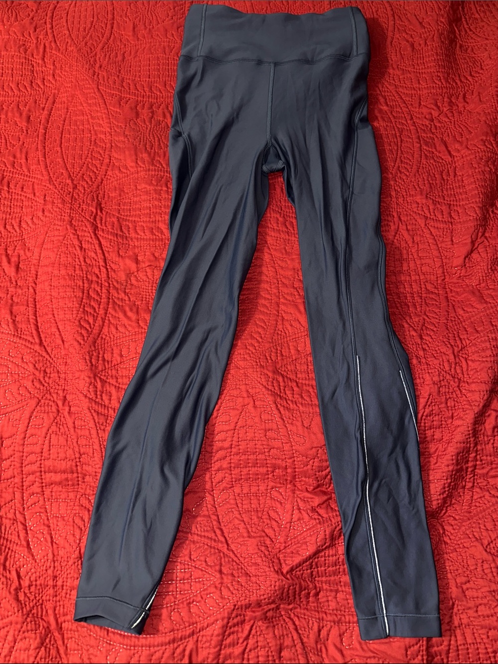 lululemon athletica stone blue Athletic Leggings size 6